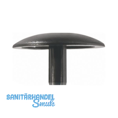 Abdeckkappe aus Kunststoff f�r SPAX Kopflochbohrung schwarz RAL9005