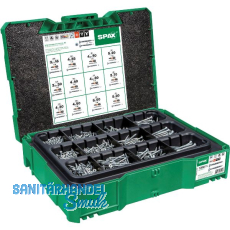 SPAX SNK Montagekoffer / Systainer T-Loc, T-STAR plus, Wirox-Silber