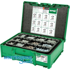 SPAX SNK M�belbau-Montagekoffer / Systainer T-Loc, T-STAR plus, Wirox-Silber