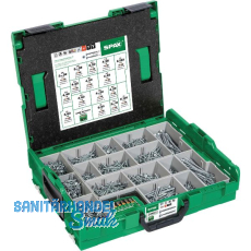 SPAX SNK Montagekoffer / L-BOXX, T-STAR plus, Wirox-Silber, ( 2.445 Stk )