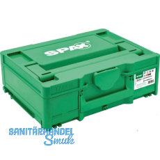 SPAX SNK Montagekoffer / Systainer T-Loc, T-STAR plus, Wirox-Silber