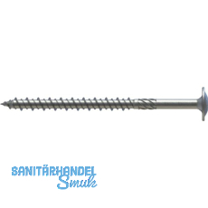 S&P Holzbauschraube Tellerkopf 8.0x 50 Vollgewinde Torx 40 Edelstahl A2