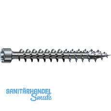 SPAX Holzbauschraube Zylinderkopf 6.0x100 VG Torx 30 Wirox-Silber mit Bewertung