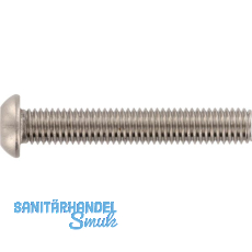 ~ISO7380-1 Sicherheitsschraube FRK M 3x 8 mit TX10 und PIN - Edelstahl A2