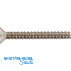 Senkkopf-Sicherheitsschraube M 3x20 mit TX10 und PIN - Edelstahl A2