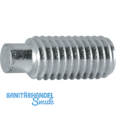 ISO4028 45H M 6x 16 verzinkt Gewindestift mit Zapfen Innensechskant (DIN915) ISO4028 45H M 6x 16 verzinkt Gewindestift mit Zapfen Innensechskant (DIN915)