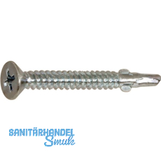 DIN7504 5.5x60 Phillips Kreuzschlitz verzinkt Fl�gelbohrschraube Senkkopf