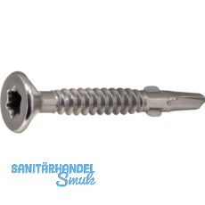 DIN7504 6.3x80 Torx 30 verzinkt Fl�gelbohrschraube Senkkopf