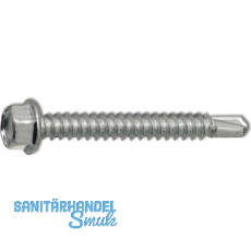 DIN7504K 5.5x 70 verzinkt Sechskant-Bohrschraube ~ISO15480 DIN7504K 5.5x 70 verzinkt Sechskant-Bohrschraube ~ISO15480