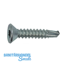 DIN7504O 6.3x 25 Torx30 verzinkt Senkkopf-Bohrschraube