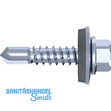 REISSER RS-K, REFABO Plus Bohrschraube 5.5x25/E16 verzinkt-blau / KP REISSER RS-K, REFABO Plus Bohrschraube 5.5x25/E16 verzinkt-blau / KP