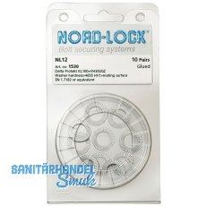 NORD-LOCK Keilsicherungsscheiben NL12 zinklamellenbeschichtet, - Blister SB-10 NORD-LOCK Keilsicherungsscheiben NL12 zinklamellenbeschichtet, - Blister SB-10