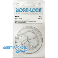 NORD-LOCK Keilsicherungsscheiben NL20 zinklamellenbeschichtet, - Blister SB- 4 NORD-LOCK Keilsicherungsscheiben NL20 zinklamellenbeschichtet, - Blister SB- 4