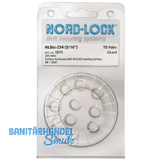 NORD-LOCK Keilsicherungsscheiben NL8ss Edelstahl A4, - Blister SB-10