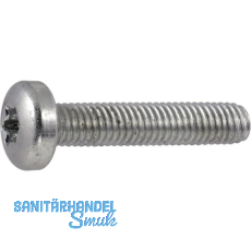 DIN7500PE (CT) M 3x 6 Torx 10 verzinkt gewindefurchende Linsenschraube