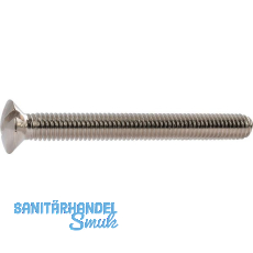 DIN964A M 4X 50 Messing vernickelt Linsenschraube