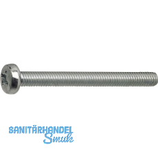 ~ISO7045 4.8 M 5x 80 Phillips Kreuzschlitz verzinkt Linsenschraube (DIN7985A)