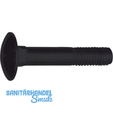 DIN603 M 6x 30 schwarz verzinkt ohne Mutter DIN603 M 6x 30 schwarz verzinkt ohne Mutter