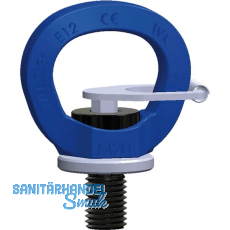 Ringschraube drehbar GK10 M12 blau mit CE-Kennzeichnung