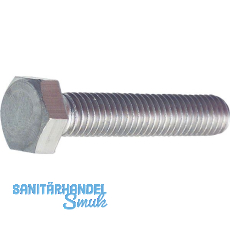 ISO4017 8.8 M18x 45 verzinkt Sechskantschraube ohne Schaft (DIN933)