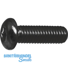 ISO7380-1 010.9 M 5x 8 verzinkt schwarz Linsenschraube mit Innensechskant ISO7380-1 010.9 M 5x 8 verzinkt schwarz Linsenschraube mit Innensechskant