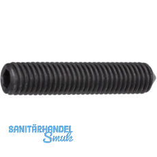 ISO4027 45H M 5x 20 blank Gewindestift mit Spitze und Innensechskant (DIN914)