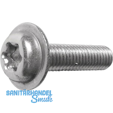 ecosyn-fix M 2,5x 12 Torx 8 Edelstahl A2 Flanschschraube f�r Apparatebau