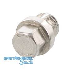 DIN910 G 3/8" Edelstahl A4 Verschlussschraube mit Rohrgewinde