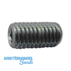 ISO4029/DIN916 45H M 8x 10 blank Gewindestift mit Ringschneide und Innensechskt.