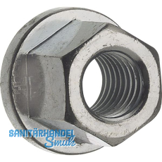 DIN6331/10 M24 verzinkt Sechskant-Flachbundmutter 1.5 d
