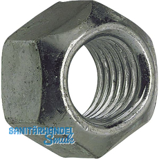 ISO7042/ 8 M10 blank Sicherungsmutter Ganzmetall