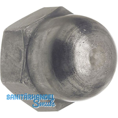 DIN1587/ 6 M10 blank Hutmutter hohe Form - Schlüsselweite nach ISO DIN1587/ 6 M10 blank Hutmutter hohe Form - Schlüsselweite nach ISO