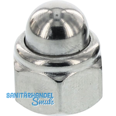 DIN986/ 8 M12 verzinkt Sicherungs-Hutmutter mit Klemmteil DIN986/ 8 M12 verzinkt Sicherungs-Hutmutter mit Klemmteil