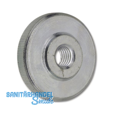 DIN467 M12 verzinkt Rändelmutter flache Form DIN467 M12 verzinkt Rändelmutter flache Form