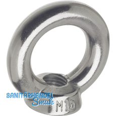 Ringmutter ähnlich DIN582 M 8 EdelstahlA4 Ringmutter ähnlich DIN582 M 8 EdelstahlA4