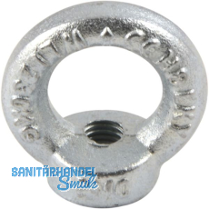 Ringmutter DIN582 M20 verzinkt mit CE Kennzeichen Ringmutter DIN582 M20 verzinkt mit CE Kennzeichen