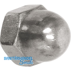 DIN1587/ 6 M12 verzinkt Hutmutter hohe Form