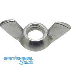 ~DIN315 M12 verzinkt Fl�gelmutter amerikanische Form aus Stahlblech