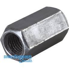 DIN6334 Kl.10 M10x 30 blank Sechskant-Langmutter 3 d DIN6334 Kl.10 M10x 30 blank Sechskant-Langmutter 3 d