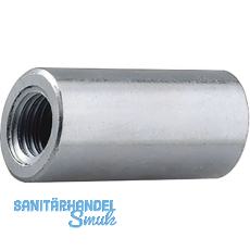 Gewindereduziermuffen von M 6 auf M 8 verzinkt