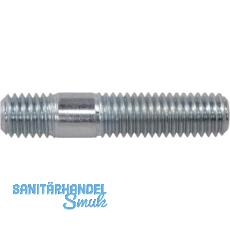 DIN939 8.8 M10x 50 verzinkt Stiftschraube Einschraubende ~1,25 d