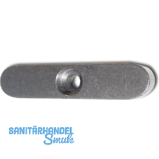 DIN6885C C45K 10x 8x 32 blank Passfeder rundstirnig + Bohrung