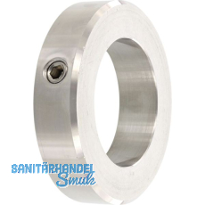 DIN705 A 30 Edelstahl A2 Stellring mit Gewindestift