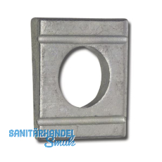 DIN434 M 8 verzinkt Scheibe f�r U-Tr�ger Neigung 8 %