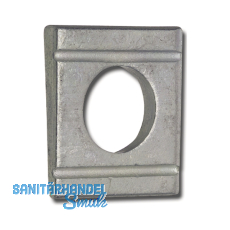 DIN434 M14 verzinkt Scheibe f�r U-Tr�ger Neigung 8 %