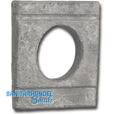 DIN434 M20 feuerverzinkt Scheibe f�r U-Tr�ger Neigung 8 %