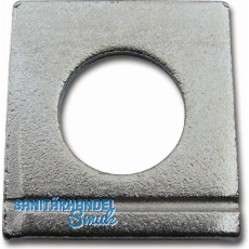 DIN435 M12 feuerverzinkt Scheibe für I-Träger Neigung 14 % DIN435 M12 feuerverzinkt Scheibe für I-Träger Neigung 14 %