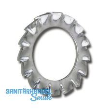 DIN6798A M16 verzinkt Fächerscheibe aussengezahnt DIN6798A M16 verzinkt Fächerscheibe aussengezahnt