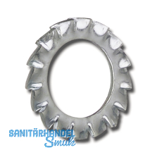 DIN6798A M24 verzinkt Fächerscheibe aussengezahnt DIN6798A M24 verzinkt Fächerscheibe aussengezahnt