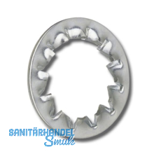 DIN6798J M 4 verzinkt F�cherscheibe innengezahnt